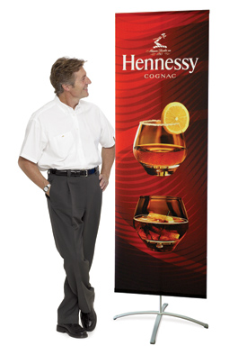  Non - retractable banner stands
